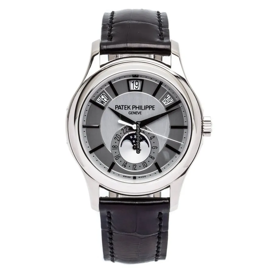 Patek Philippe Annual Calendar 5205g-001 40MM White Gold Case Automatic