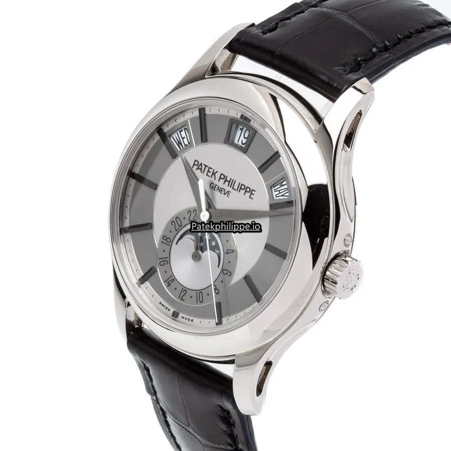 Alternative view of Patek Philippe Annual Calendar 5205g-001 40MM White Gold Case Automatic