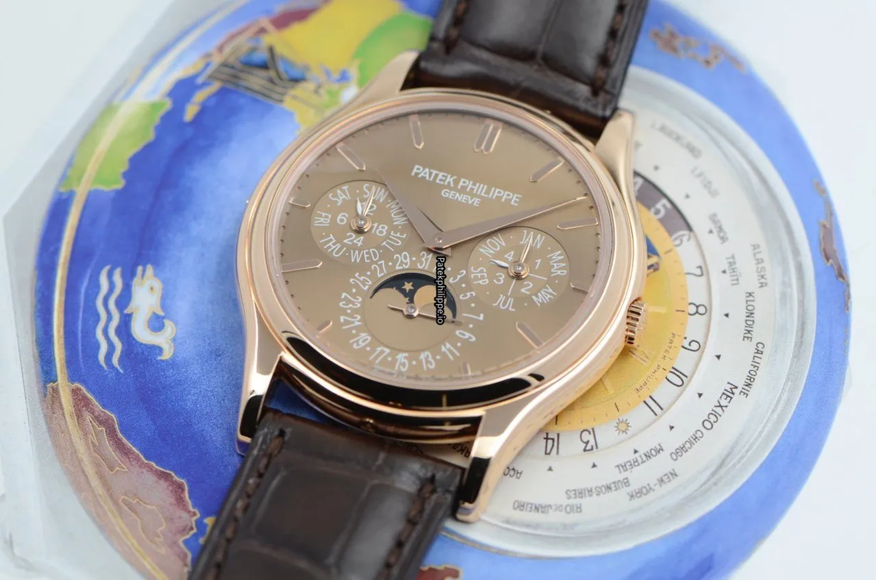 Patek Philippe Perpetual Calendar 5140r-001 Rose Gold Case Automatic