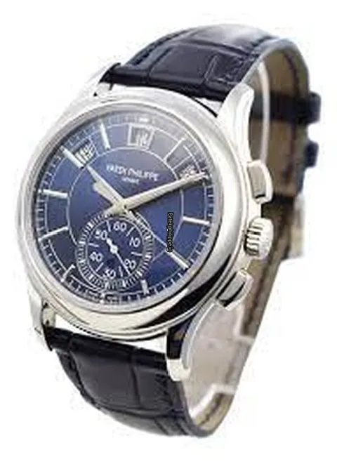 Alternative view of Patek Philippe Perpetual Calendar 5140g-001 37MM White Gold Case Automatic