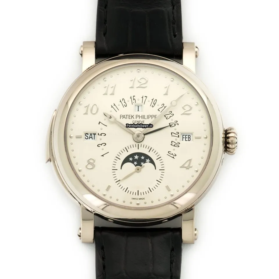 Patek Philippe Complications 5213g White Gold Case Manual Winding