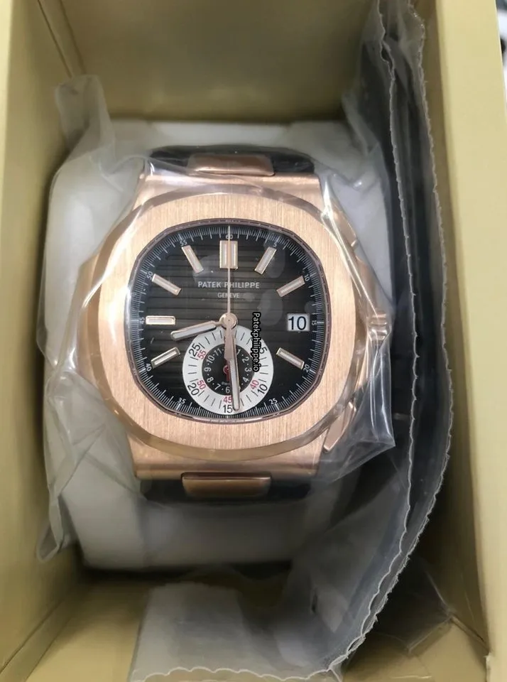 Patek Philippe Nautilus 5980 40x38MM Rose Gold Case Automatic