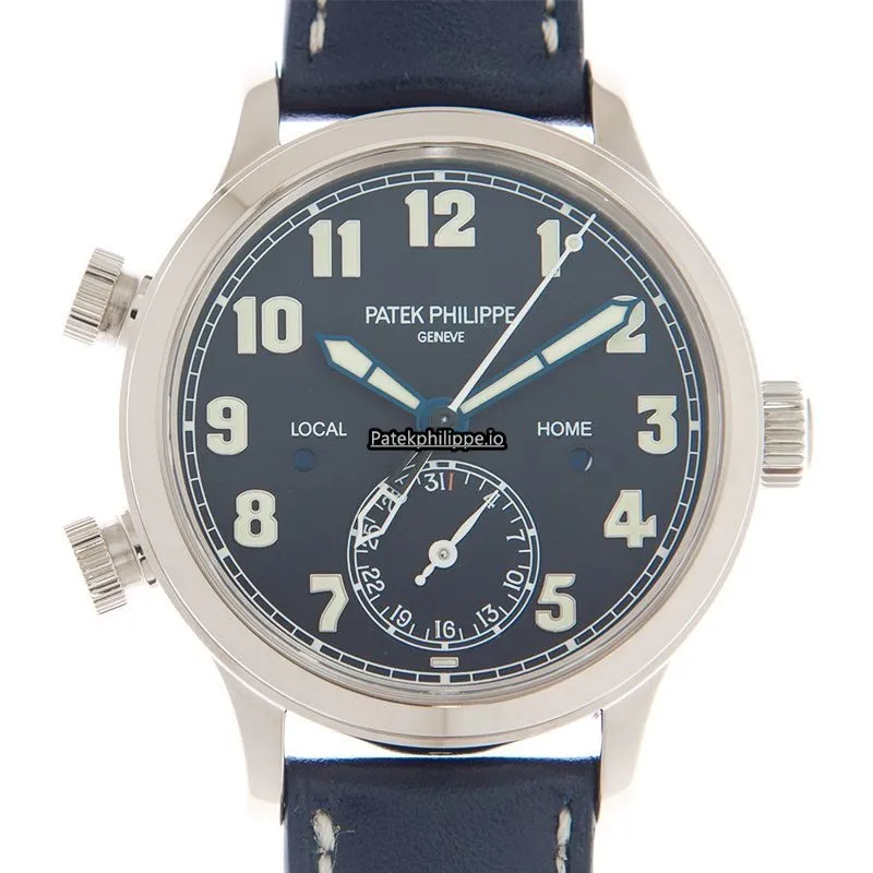 Patek Philippe Travel Time 7234g-001 37.5MM White Gold Case Automatic