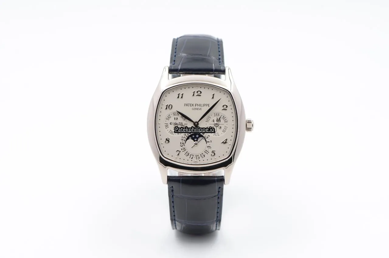 Alternative view of Patek Philippe Perpetual Calendar 5940g-001 37x44.6MM White Gold Case Automatic