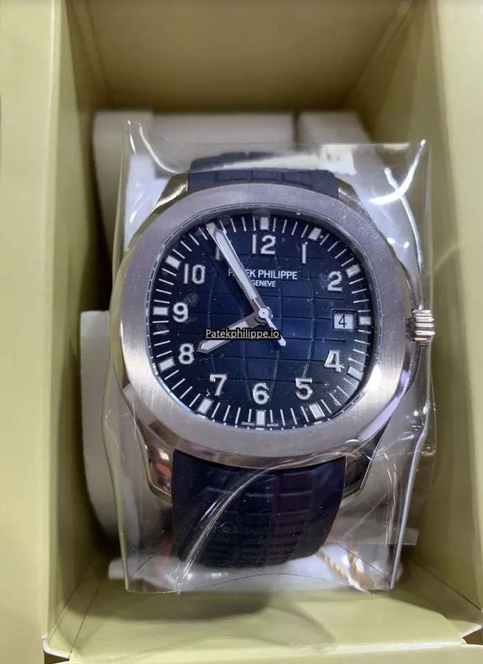 Alternative view of Patek Philippe Aquanaut 5168g White Gold Case Automatic