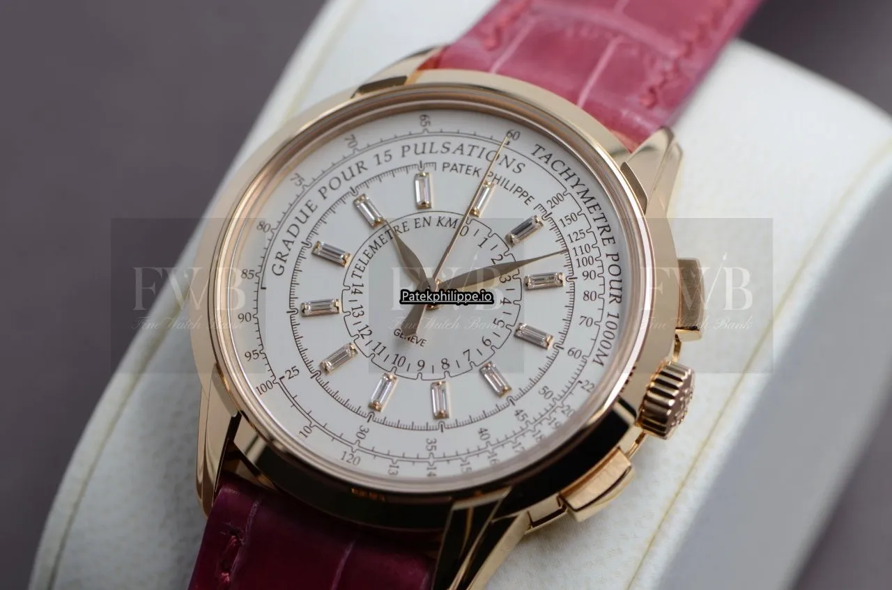 Patek Philippe Chronograph 4675r-001 38MM Rose Gold Case Automatic