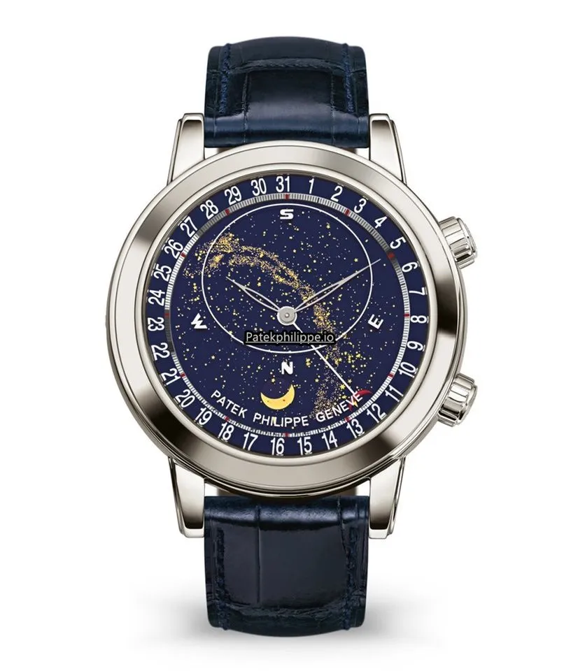 Patek Philippe Celestial 6102p-001 44MM Platinum Case Automatic