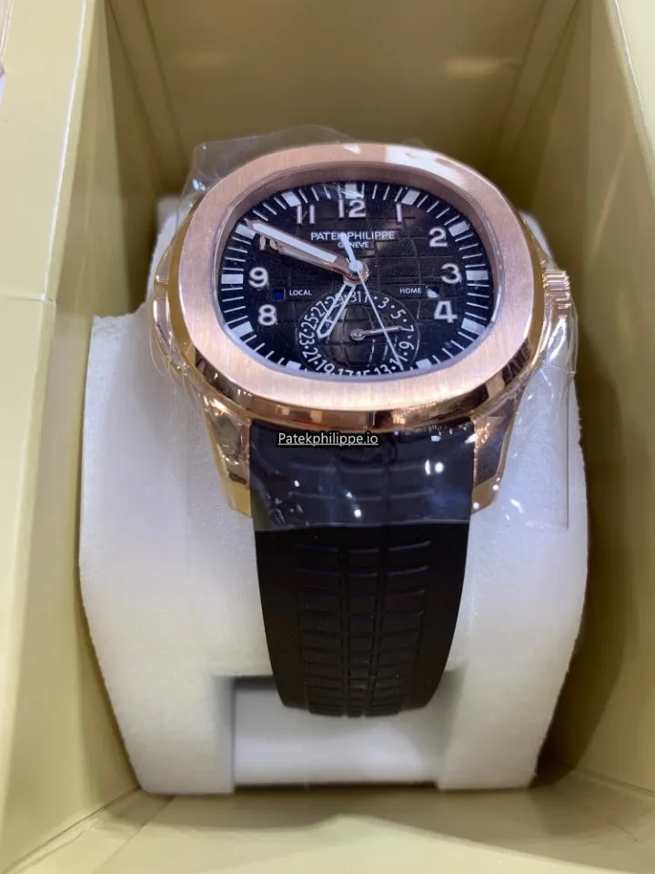Alternative view of Patek Philippe Aquanaut 5164r-001 40.8MM Rose Gold Case Automatic