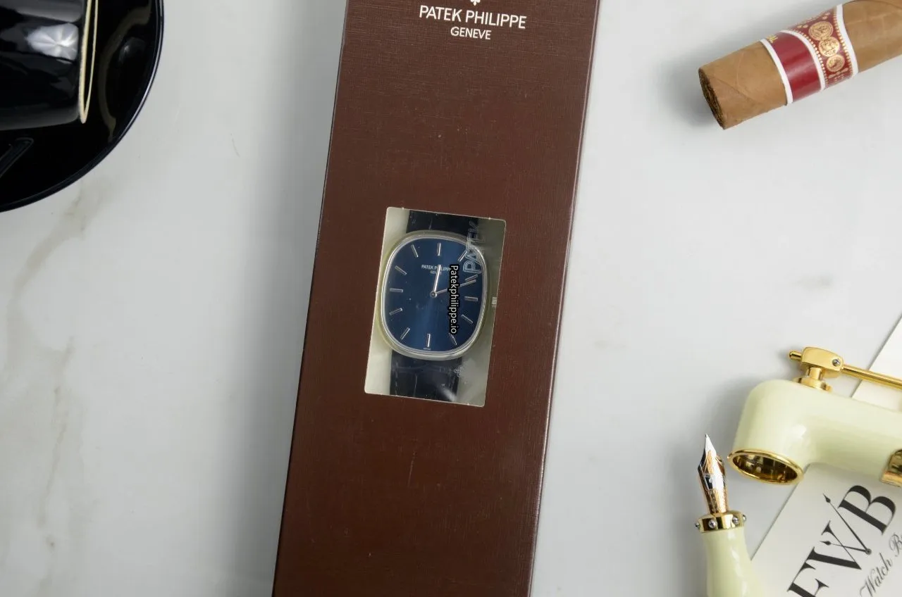 Patek Philippe Golden Ellipse 5738p-001 34.5x39.5MM Platinum Case Automatic