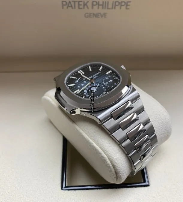 Alternative view of Patek Philippe Nautilus 5712/1a-001 40x38MM Steel Case Automatic