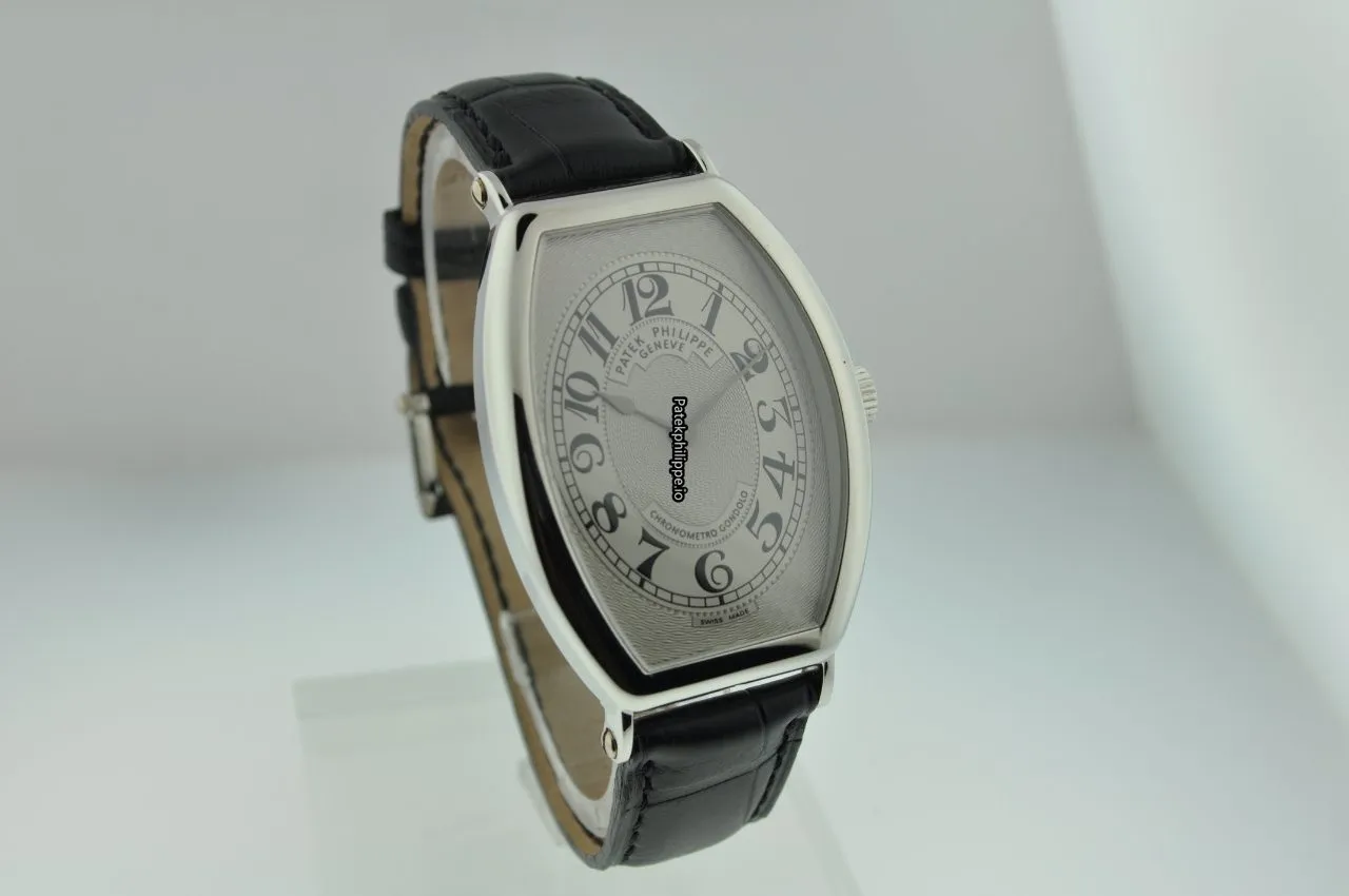 Patek Philippe Gondolo 5098p Platinum Case Manual Winding