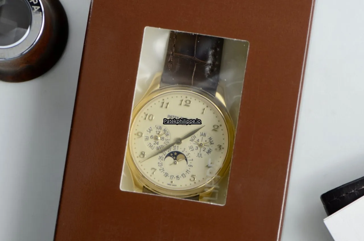 Alternative view of Patek Philippe Perpetual Calendar 5327j-001 39MM Yellow Gold Case Automatic