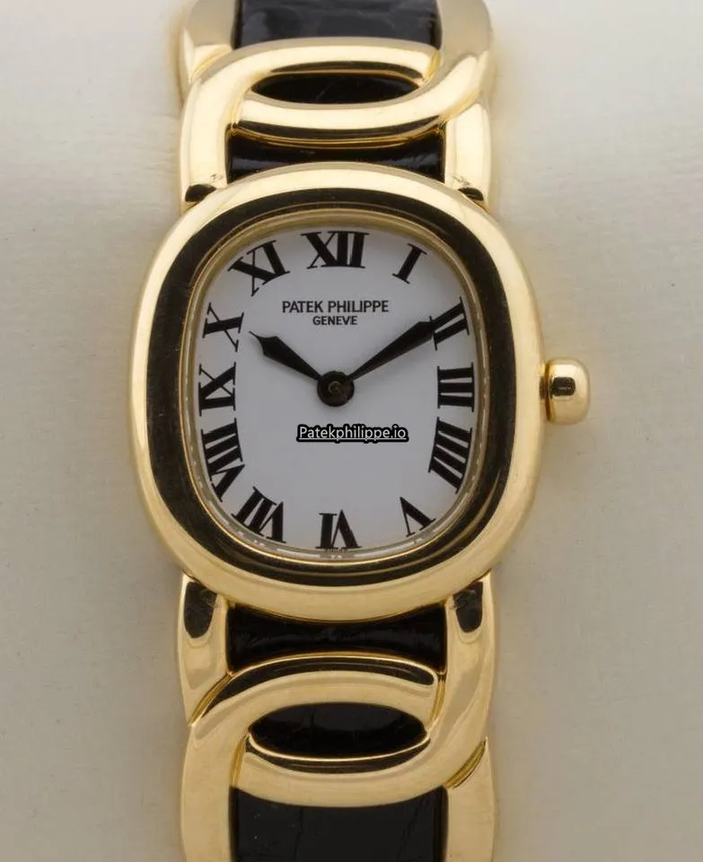 Alternative view of Patek Philippe Golden Ellipse 4830j 23x26MM Yellow Gold Case Quartz