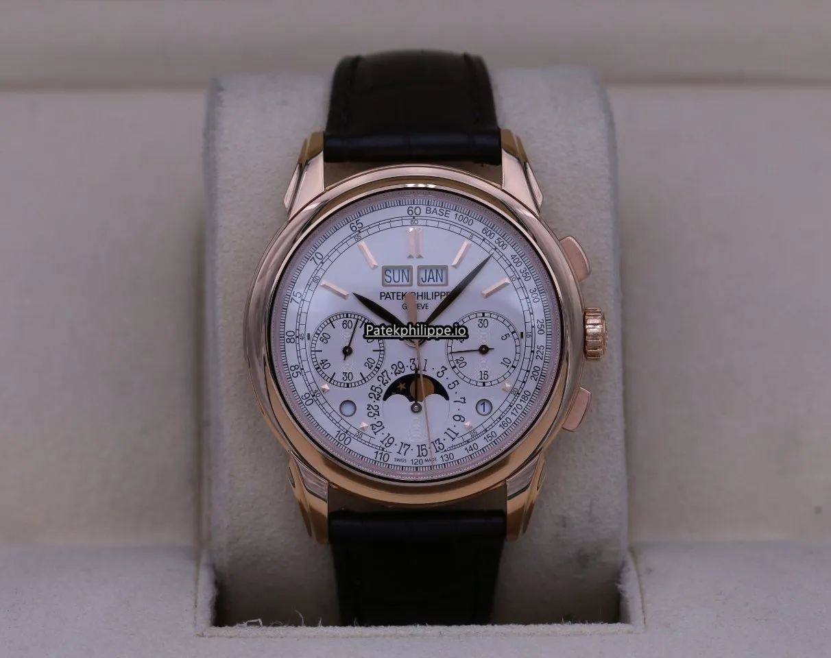 Patek Philippe Perpetual Calendar 5270r-001 41MM Rose Gold Case Manual Winding