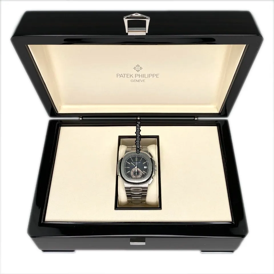 Alternative view of Patek Philippe Nautilus 5980/1a-001 40.5x44MM Steel Case Automatic