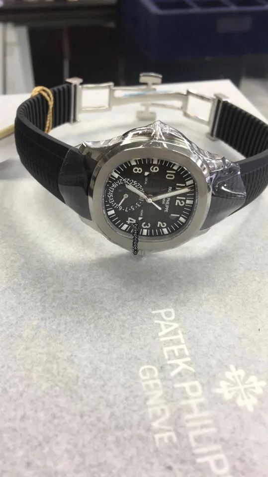 Alternative view of Patek Philippe Aquanaut 5164a-001 40.8MM Steel Case Automatic