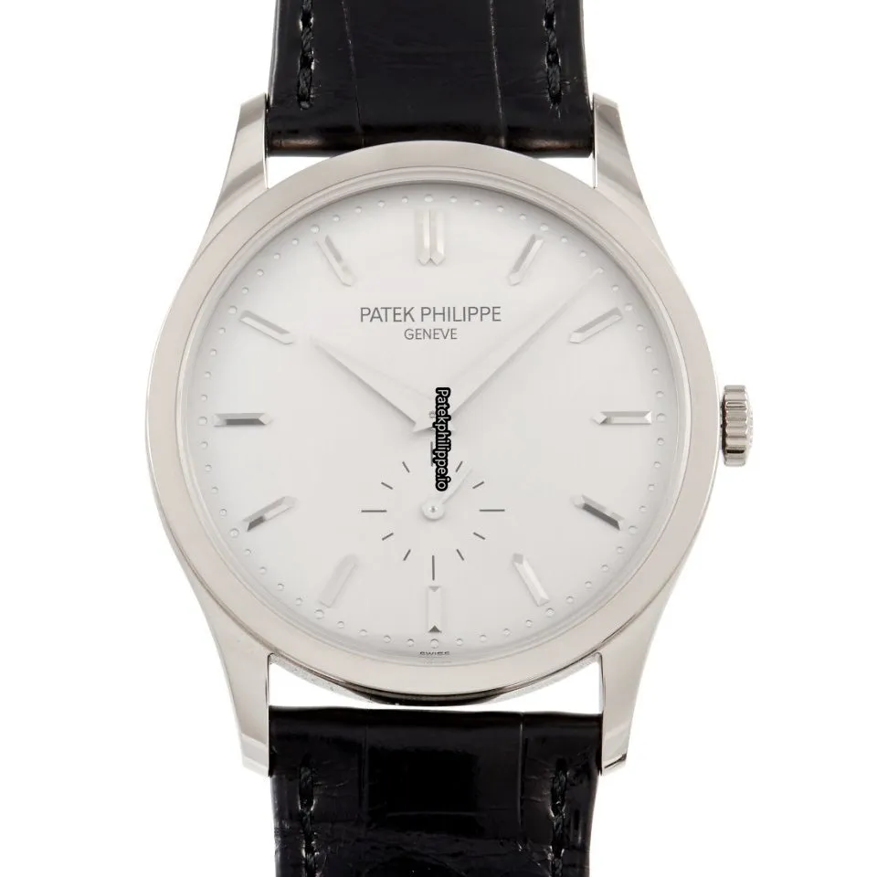 Patek Philippe Calatrava 5196g-001 39MM White Gold Case Automatic