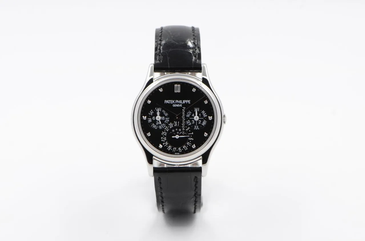 Alternative view of Patek Philippe Perpetual Calendar 5140p-013 37.2MM Platinum Case Automatic