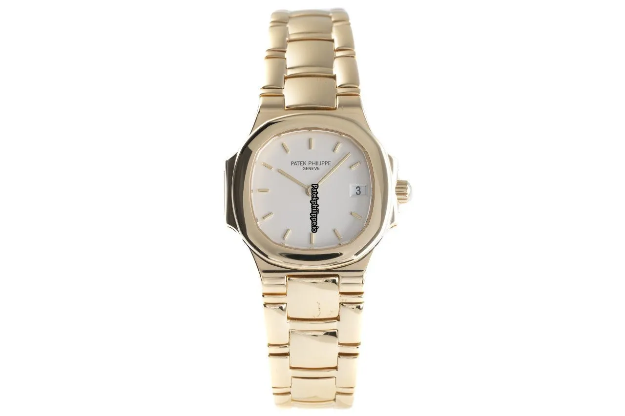 Alternative view of Patek Philippe Nautilus 4700/51 24.5x27MM Yellow Gold Case Quartz