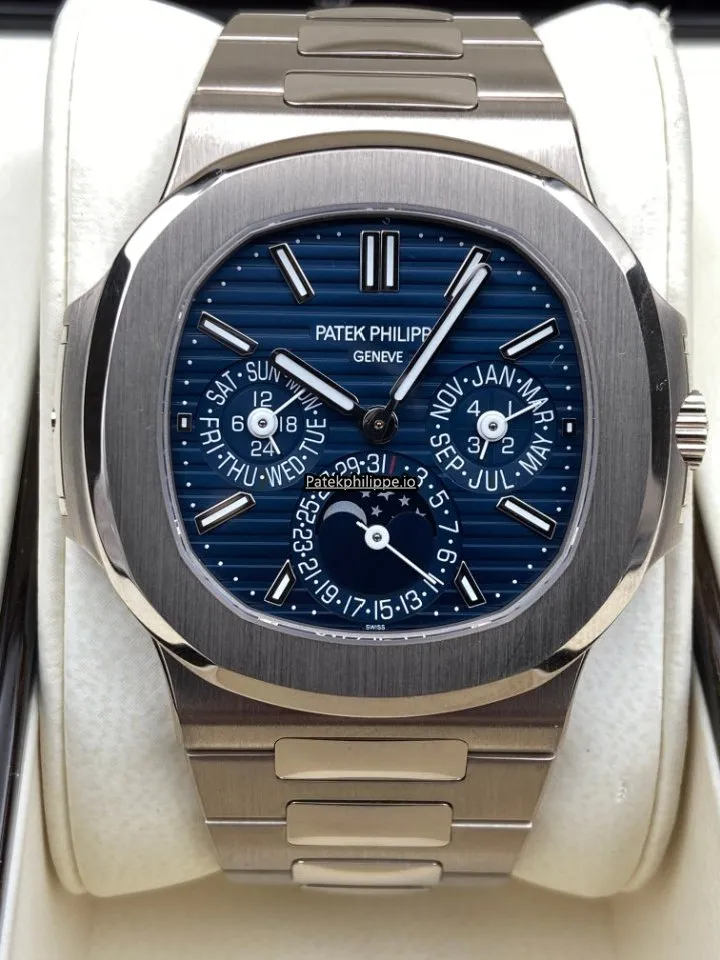 Alternative view of Patek Philippe Nautilus 5740/1g-001 40MM White Gold Case Automatic