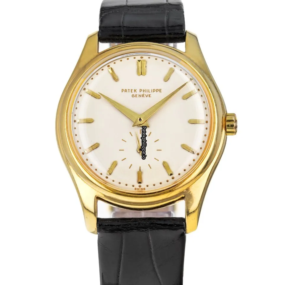 Patek Philippe Calatrava 2526 35.5MM Yellow Gold Case Automatic