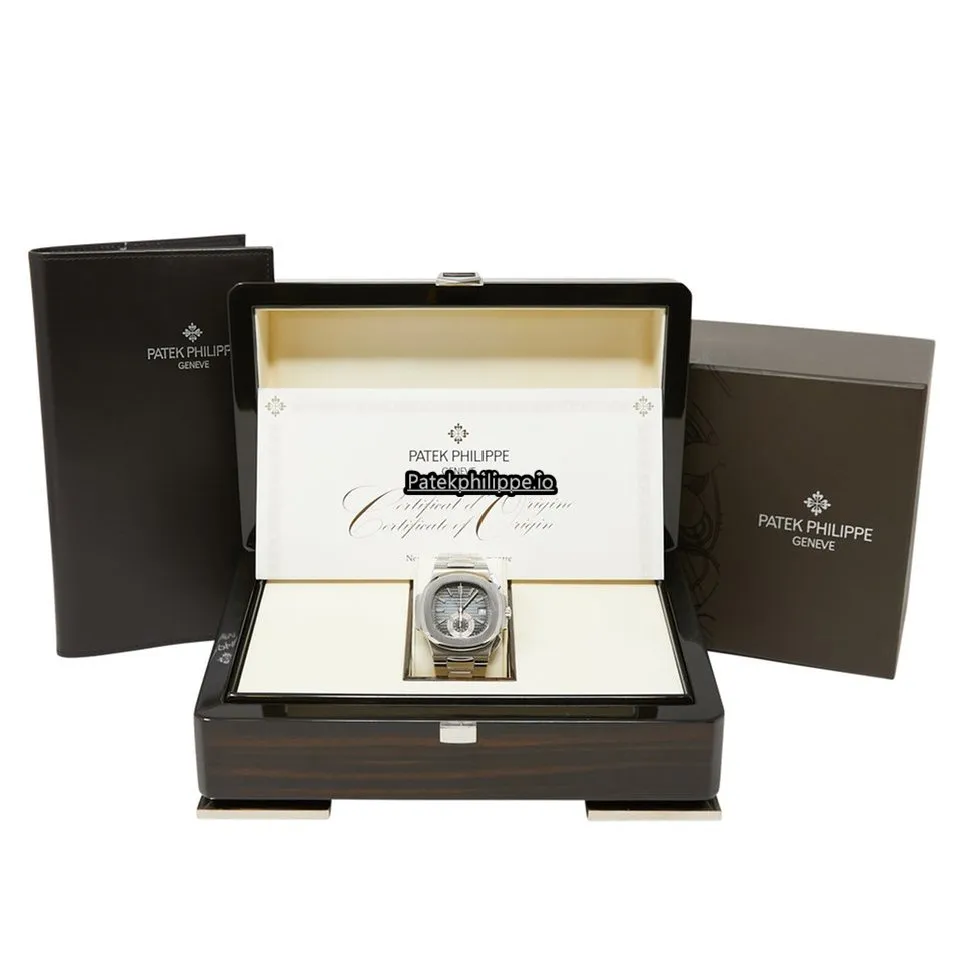 Alternative view of Patek Philippe Nautilus 5980/1a-001 40.5x44MM Steel Case Automatic