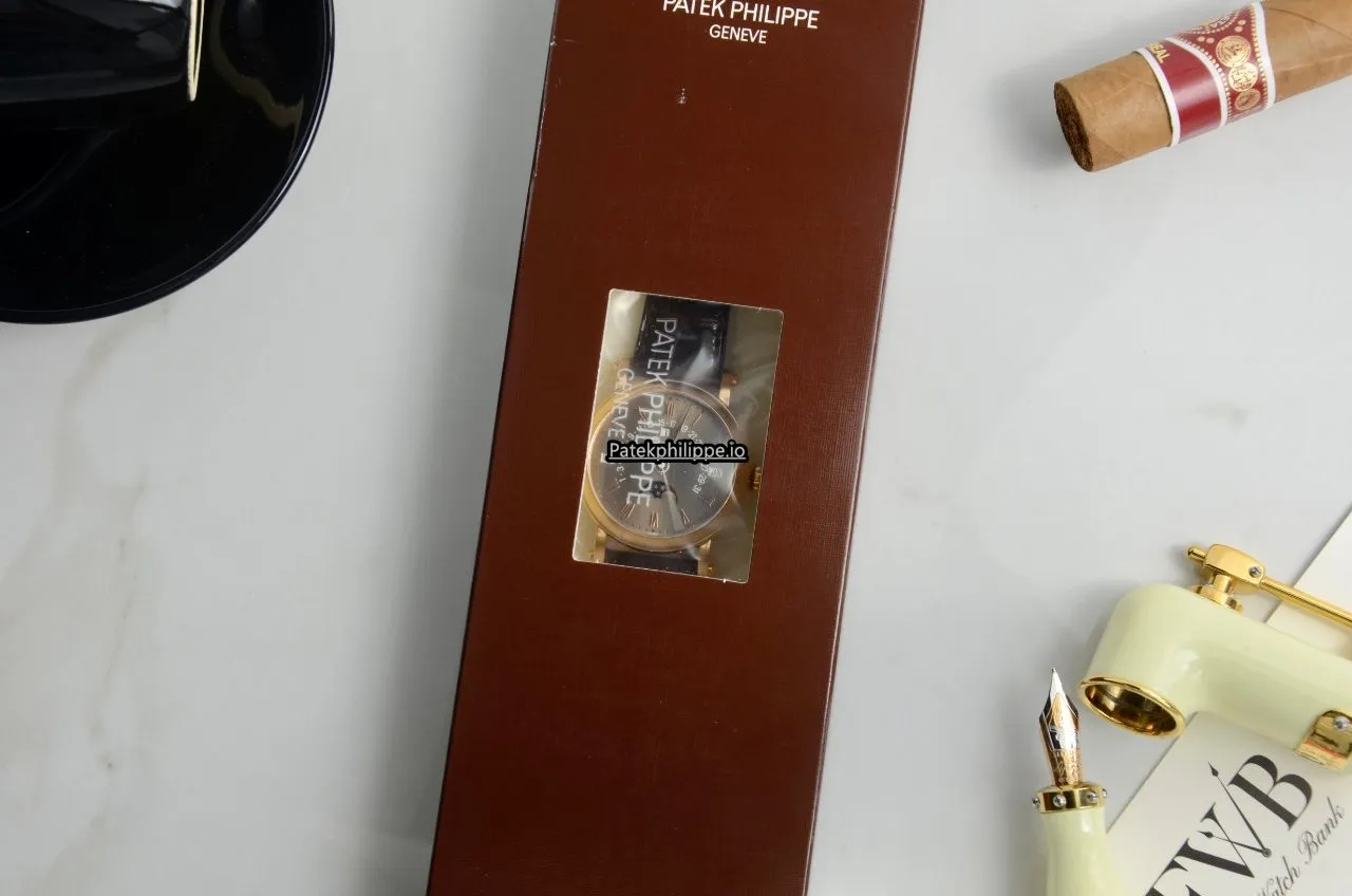Patek Philippe Perpetual Calendar 5059r-017 36MM Rose Gold Case Automatic