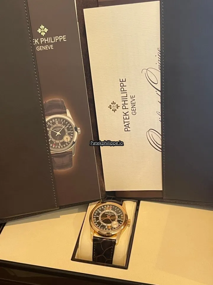 Patek Philippe Calatrava 6000r-001 37MM Rose Gold Case Automatic