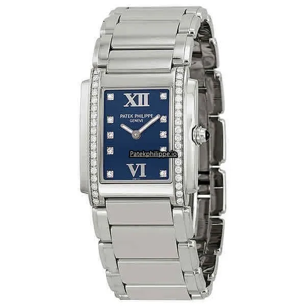 Patek Philippe Twenty-4 4910/10a-012 25x30MM Steel Case Quartz