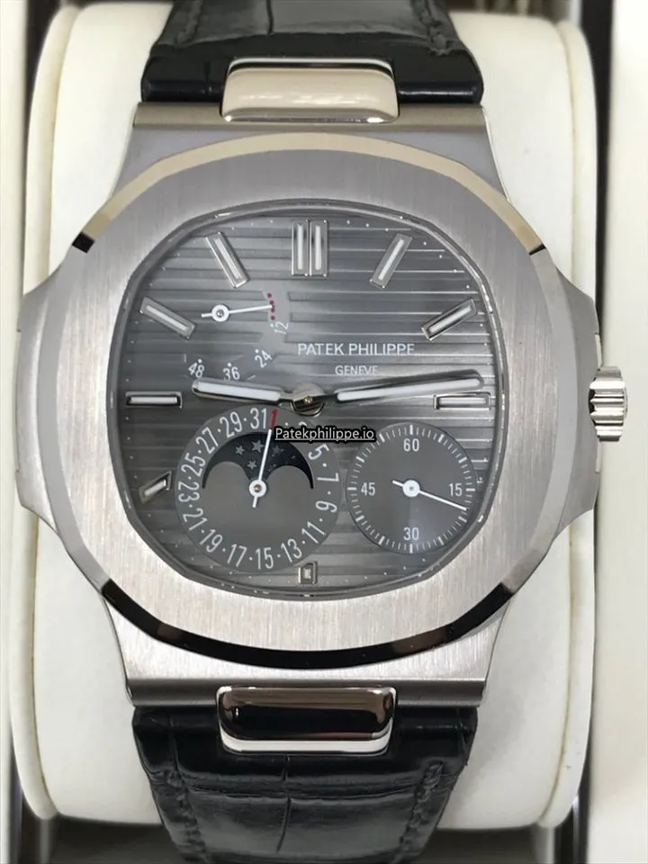 Alternative view of Patek Philippe Nautilus 5712g-001 40x38MM White Gold Case Automatic