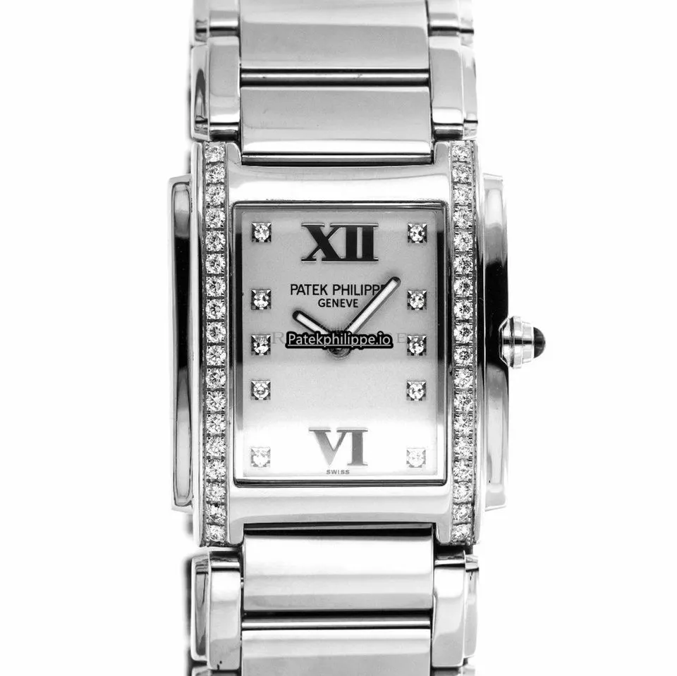 Patek Philippe Twenty-4 4910/10a-011 25x30MM Steel Case Quartz