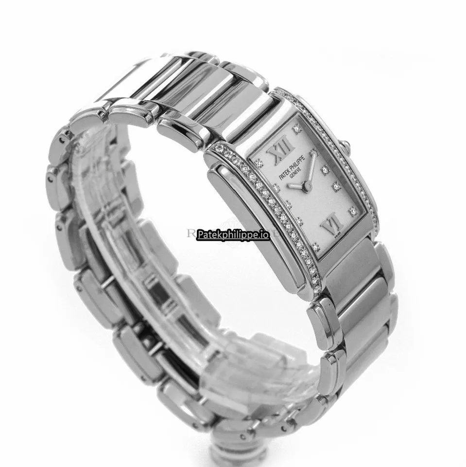 Alternative view of Patek Philippe Twenty-4 4910/10a-011 25x30MM Steel Case Quartz