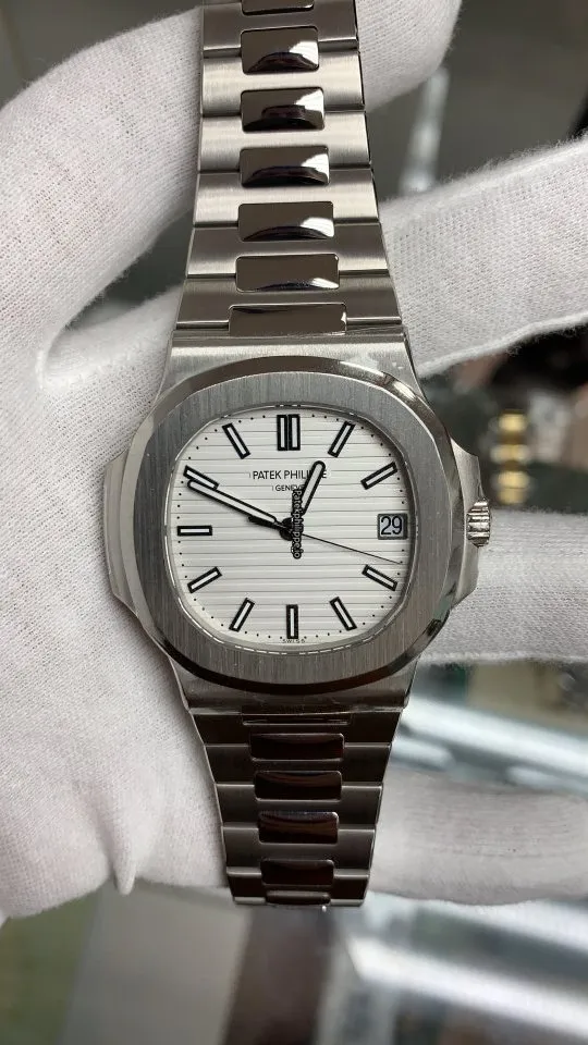 Alternative view of Patek Philippe Nautilus 5711/1a-011 40x38MM Steel Case Automatic