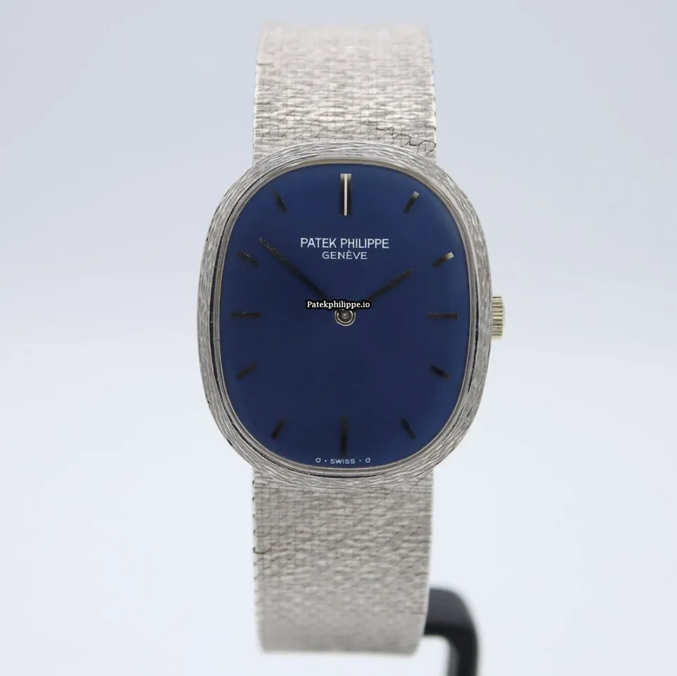 Alternative view of Patek Philippe Golden Ellipse 3548 27x32MM White Gold Case Manual Winding