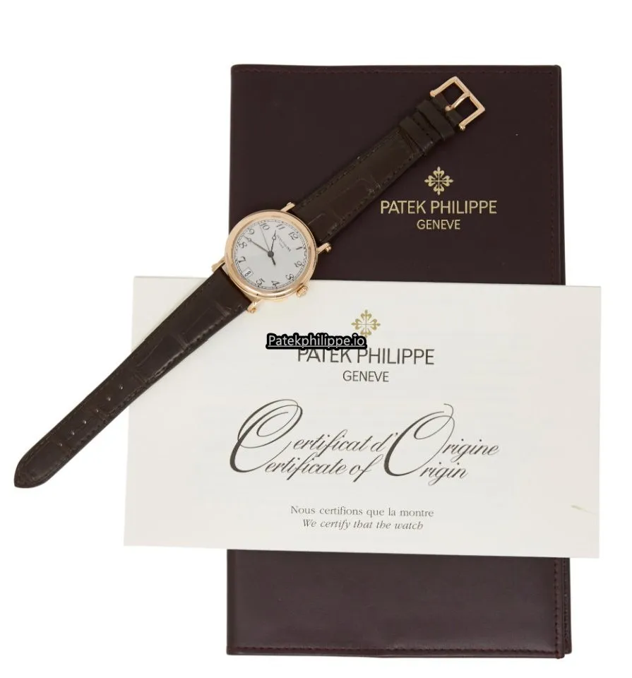 Patek Philippe Calatrava 5053r Rose Gold Case Automatic