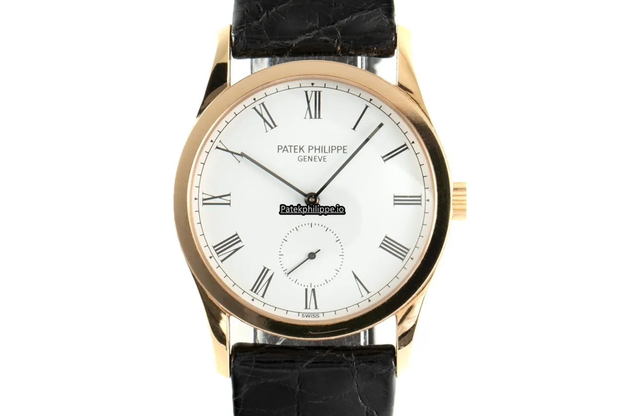 Patek Philippe Calatrava 3796 30.5MM Yellow Gold Case Manual Winding