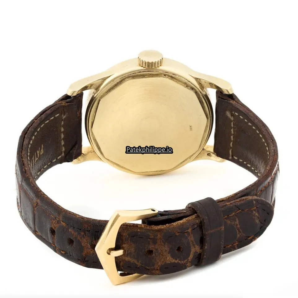 Alternative view of Patek Philippe Calatrava Patek 2545j 32MM Yellow Gold Case Manual Winding