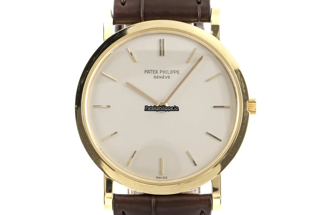 Patek Philippe Calatrava 3520 32MM Yellow Gold Case Manual Winding