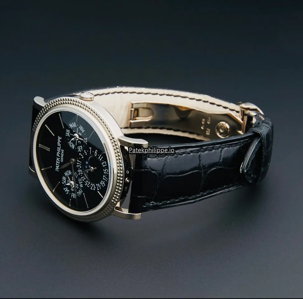 Alternative view of Patek Philippe Perpetual Calendar 5139g 38MM White Gold Case Automatic