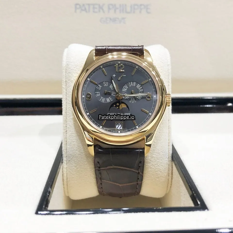 Alternative view of Patek Philippe Annual Calendar 5146j-010 39MM Yellow Gold Case Automatic