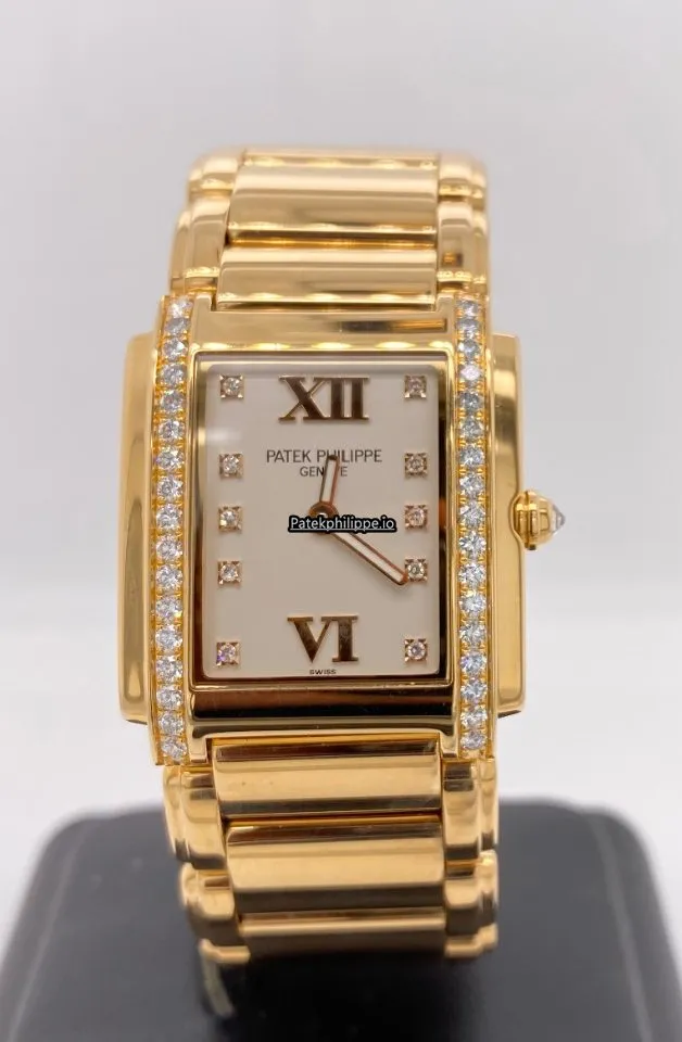 Alternative view of Patek Philippe Twenty-4 4908/11r-011 22MM Rose Gold Case Quartz
