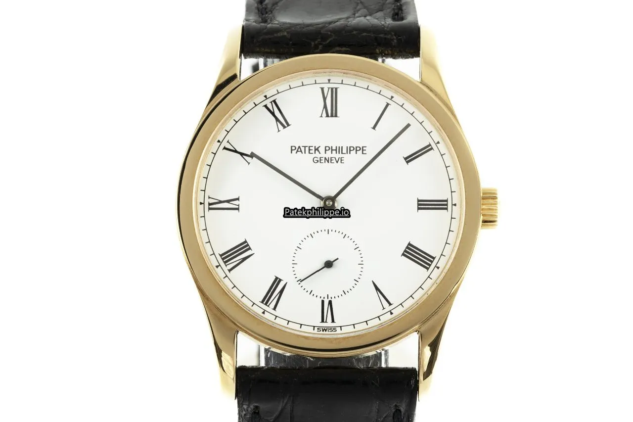 Patek Philippe Calatrava 3796 30.5MM Yellow Gold Case Manual Winding
