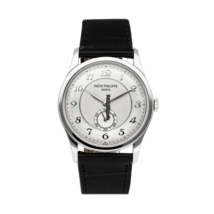 Patek Philippe Calatrava 5196p-001 37MM Platinum Case Manual Winding