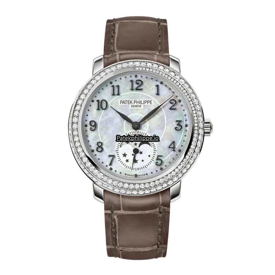Patek Philippe Complications 4968g-001 33.3MM White Gold Case Manual Winding