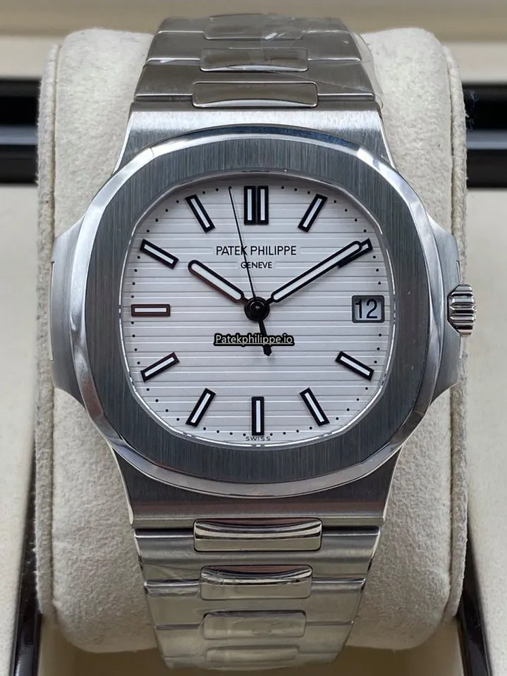 Alternative view of Patek Philippe Nautilus 5711/1a-011 40x38MM Steel Case Automatic