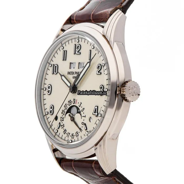 Alternative view of Patek Philippe Perpetual Calendar 5320g-001 40MM White Gold Case Automatic
