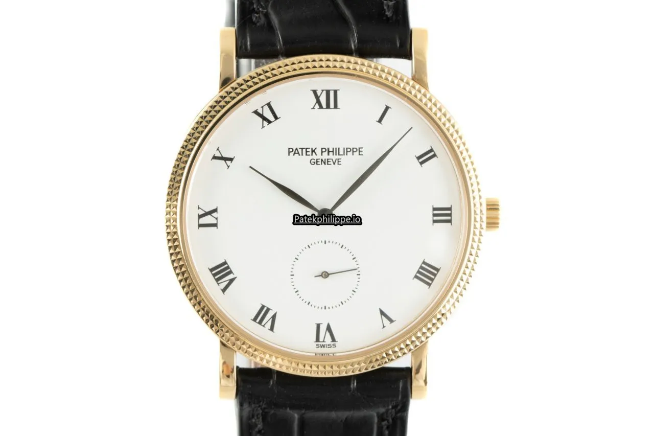 Patek Philippe Calatrava 3919 33MM Yellow Gold Case Manual Winding