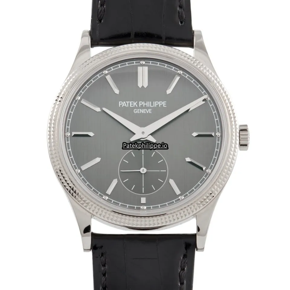 Patek Philippe Calatrava 6119g-001 39MM White Gold Case Automatic