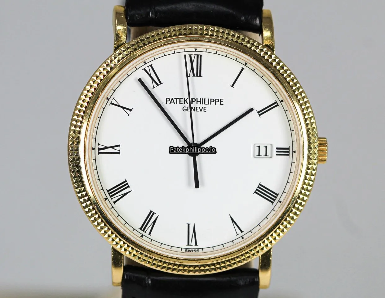 Patek Philippe Calatrava 3944 33MM Yellow Gold Case Quartz