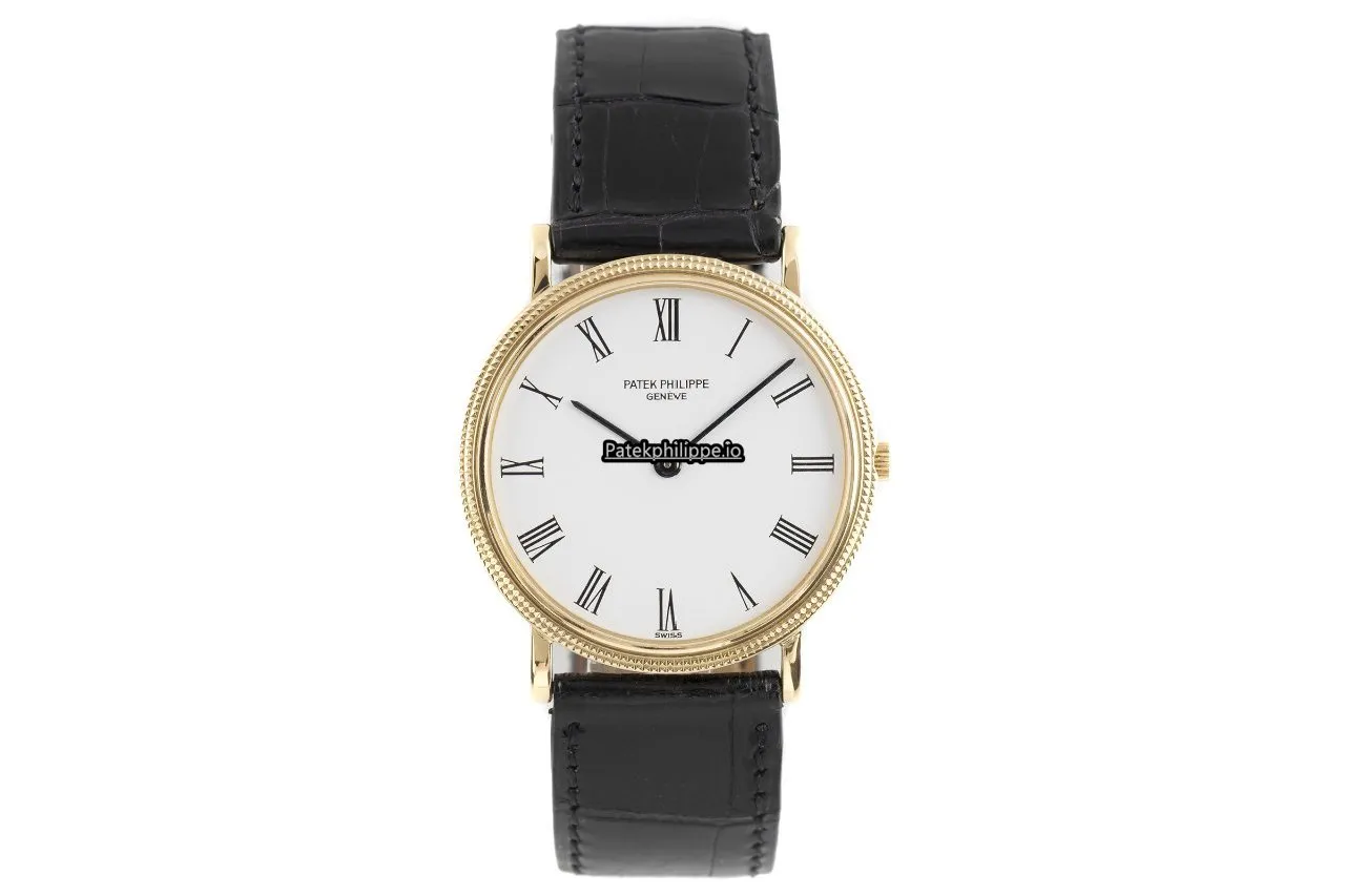 Alternative view of Patek Philippe Calatrava 3744 33MM Yellow Gold Case Quartz